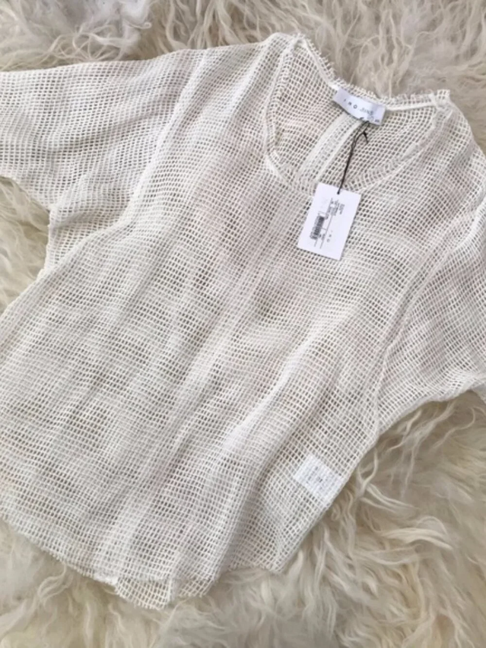 IRO Sheer Woven Top 1520 - Picture 6 of 6